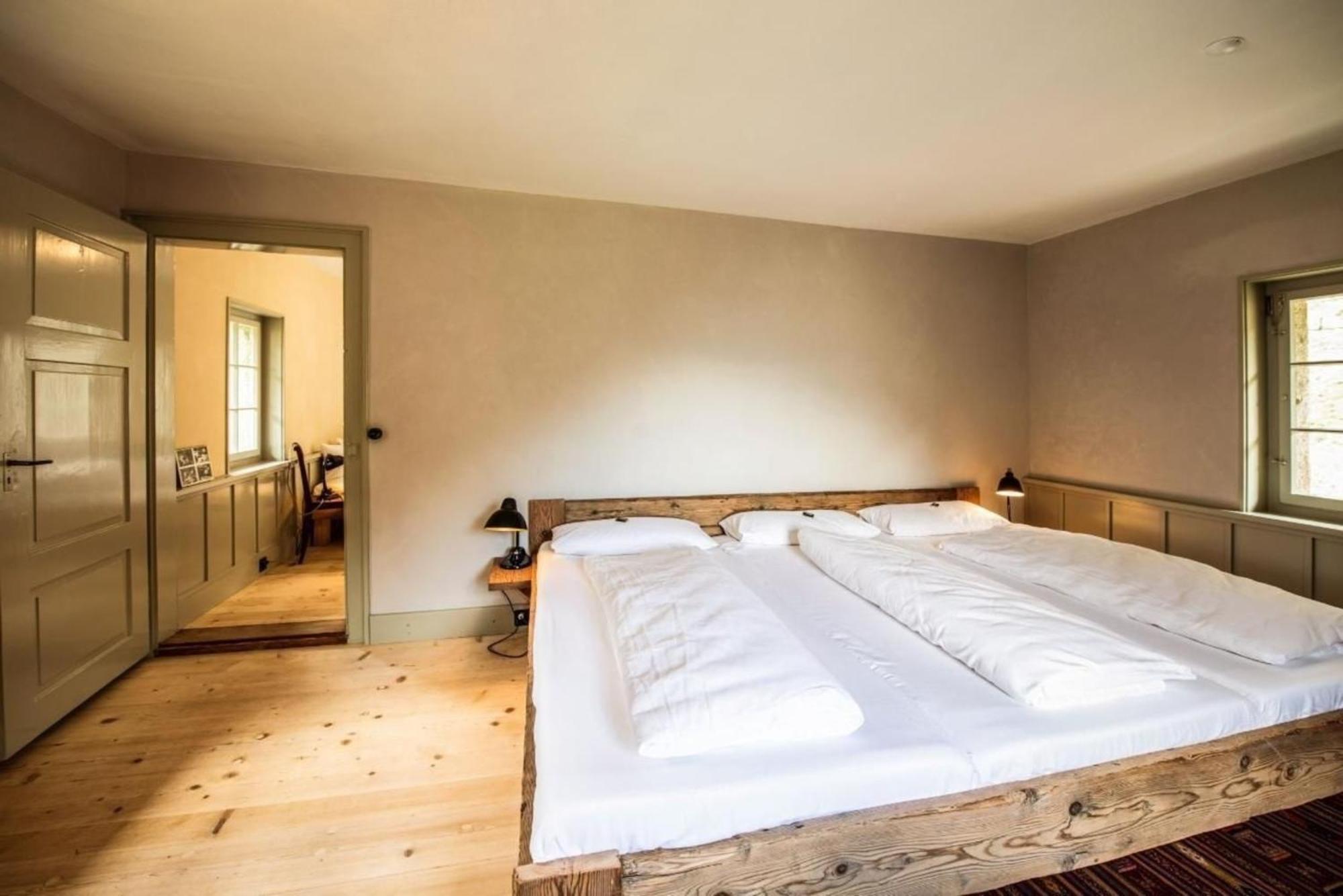 Bahnwaerterhaus Eggwald Villa Wassen Bagian luar foto